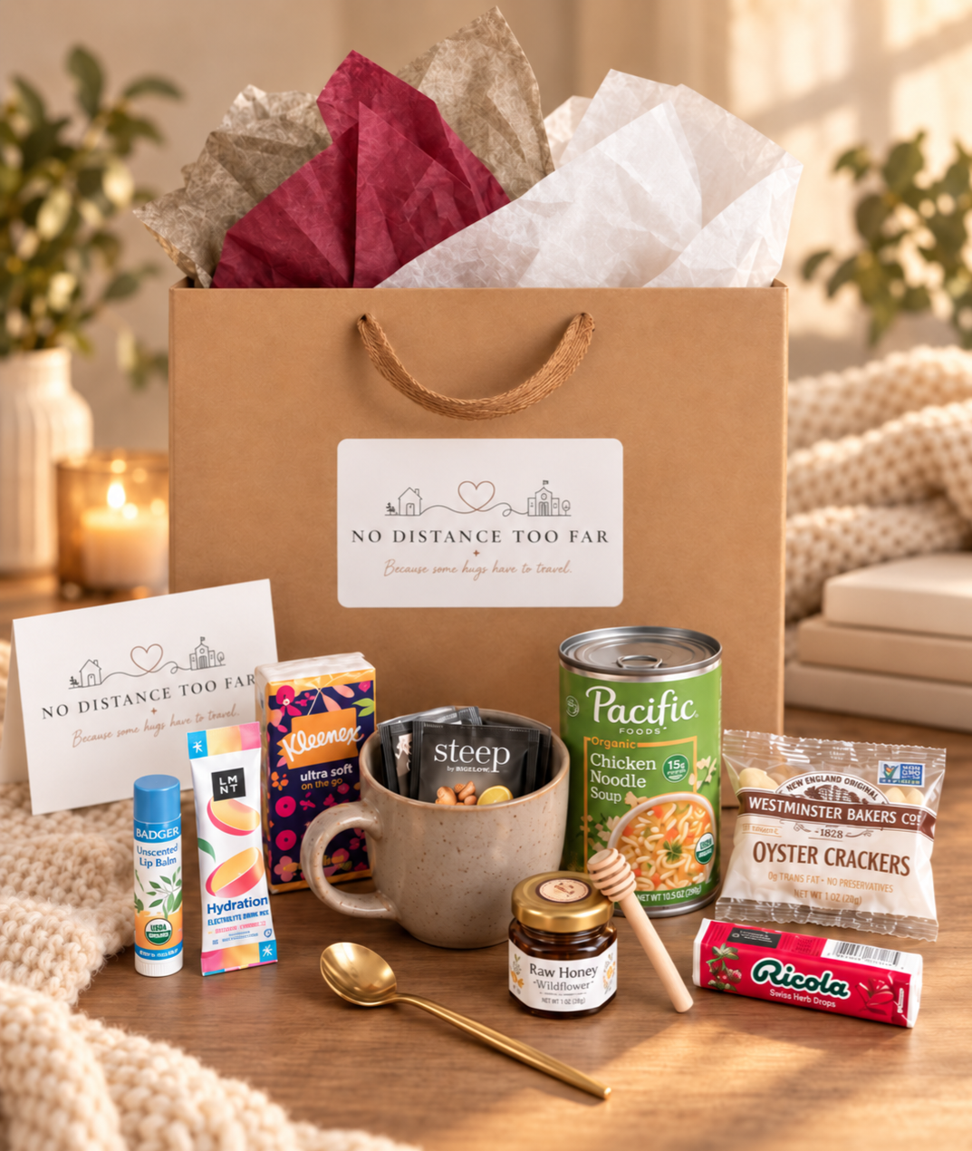 Soup & Soothe - Wellness College Care Package for UConn and ECSU students.