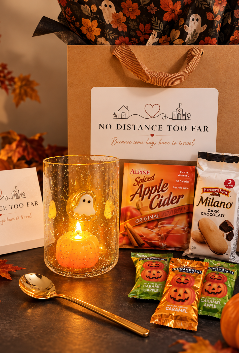 Ghosts & Gourds - College Care Package for UConn and ECSU students.
